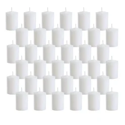Candles LUMABASE 15-Hour Votive Candle (36-Count) -Globe Sales white lumabase candles 30436 c3 1000