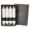 ROOT CANDLES 7 In. Timberline Collenette White Dinner Candle (Box Of 4)