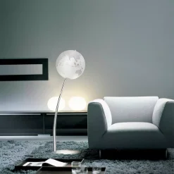 Globes Waypoint Geographic 43 In. Stem Reflection Illuminated Floor Standing Globe